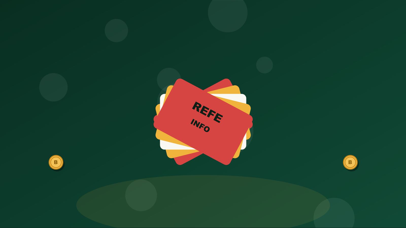 Ilustrasi kipas tiket promo berwarna merah, emas, dan putih dengan label bonus